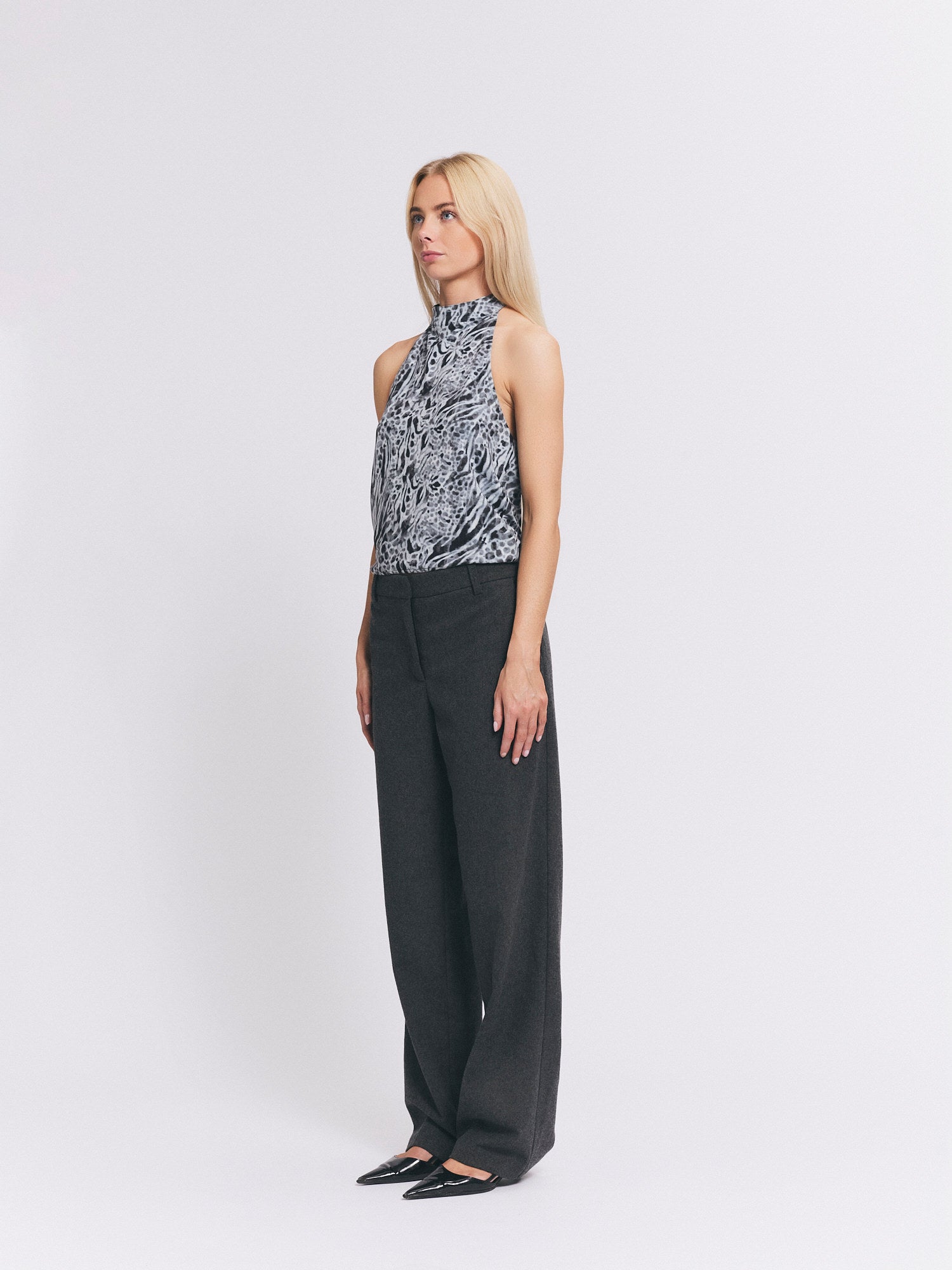 KARLA WOOL SUIT PANTS