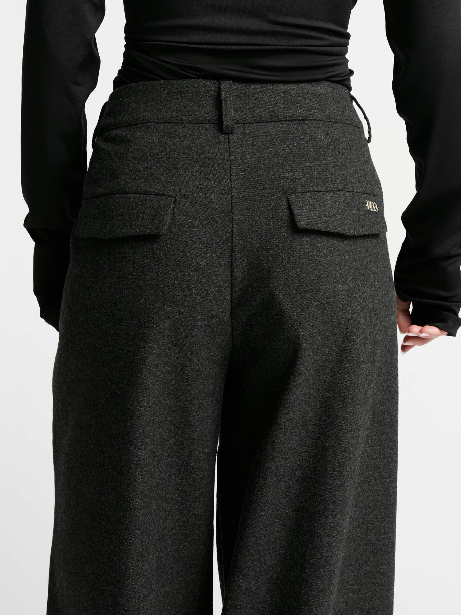 KARLA WOOL SUIT PANTS