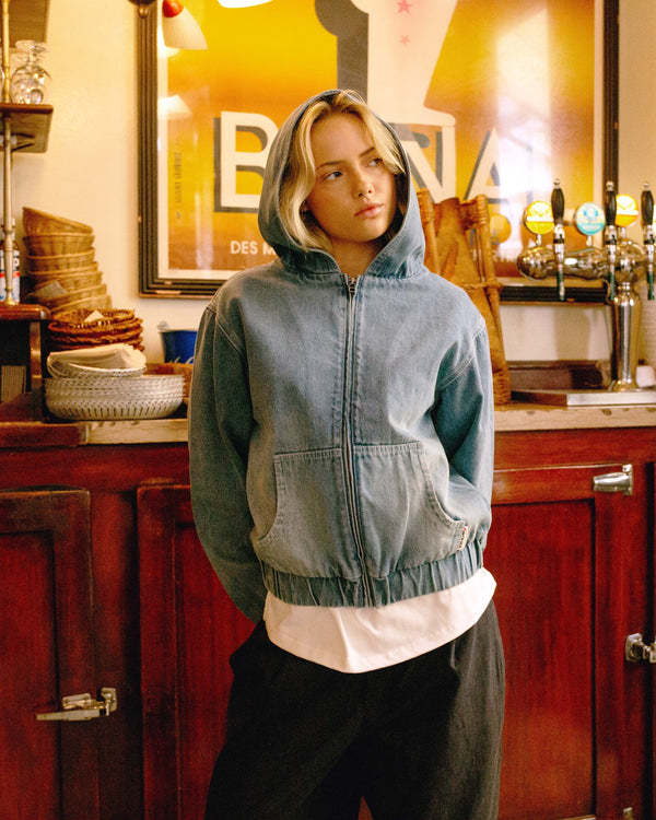 IBI DENIM HOODIE